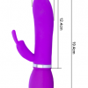 Vibrador consolador doble estimulación tipo conejo - Image 2