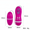 Huevo vibrador flash.
