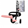 Strap on doble penetración con vibración