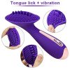 Vibrador simulador de sexo oral.