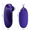 PRETTY LOVE ORTHUS YOUTH, HUEVO VIBRADOR+SUCCIONADOR DE CLITORIS - Image 6