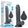 DILDO EYACULADOR  - Black LOVE TOY