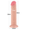 DILDO DE PIEL DESLIZANTE DOBLE CAPA LOVE TOY - Image 3