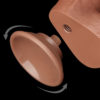 DILDO DE PIEL DESLIZANTE DOBLE CAPA CAFE, LOVE TOY - Image 9